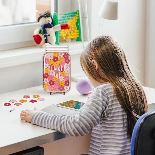 Wooden Children's Reward Jar