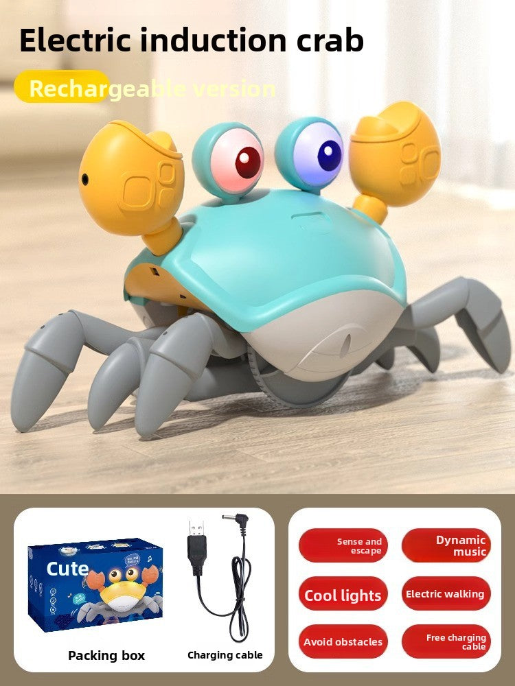 Electric crab toy
