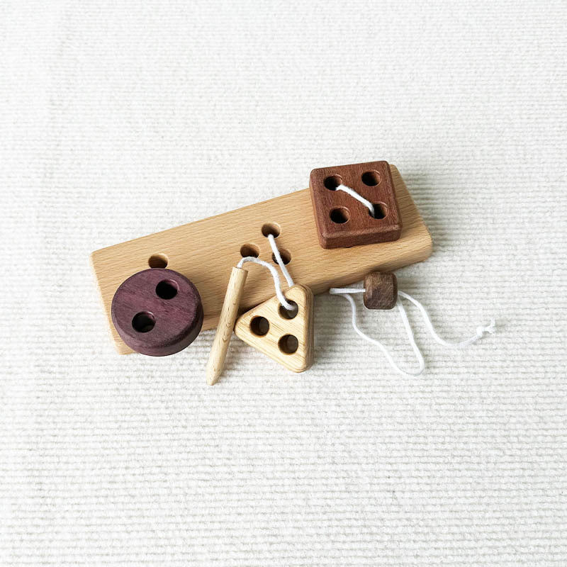 Montessori Wooden Shape Puzzle Toy