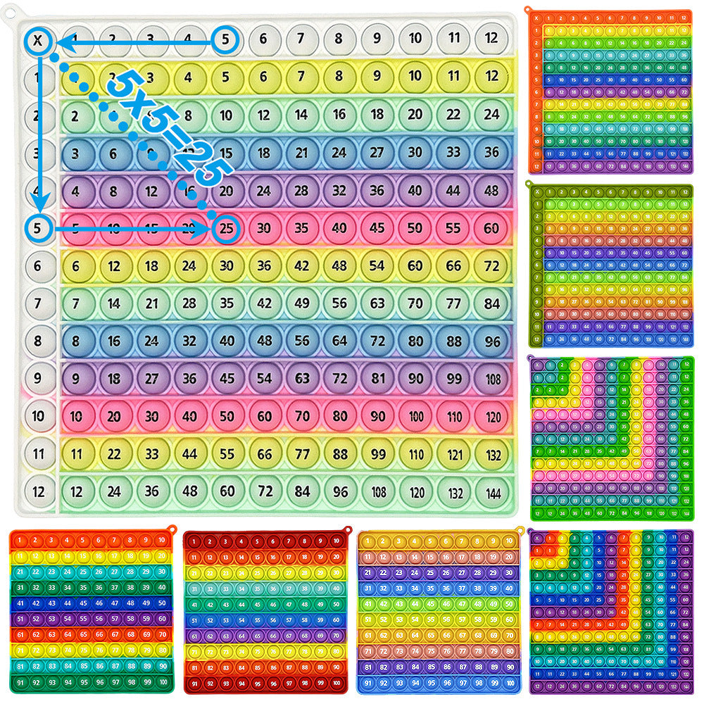 Math Multiplication Addition Pressing Educational Toys