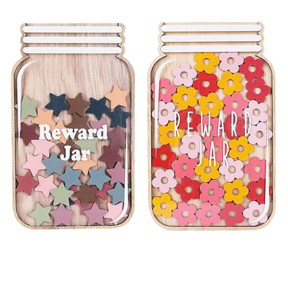 Wooden Children's Reward Jar