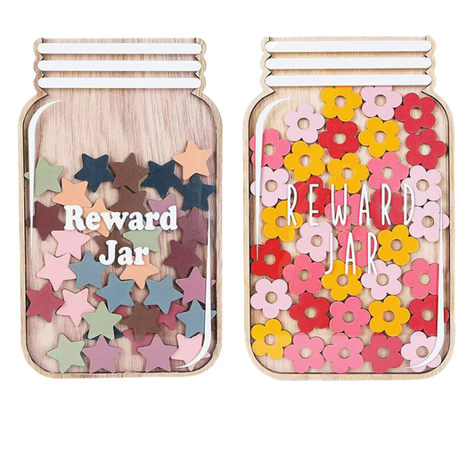Wooden Children's Reward Jar