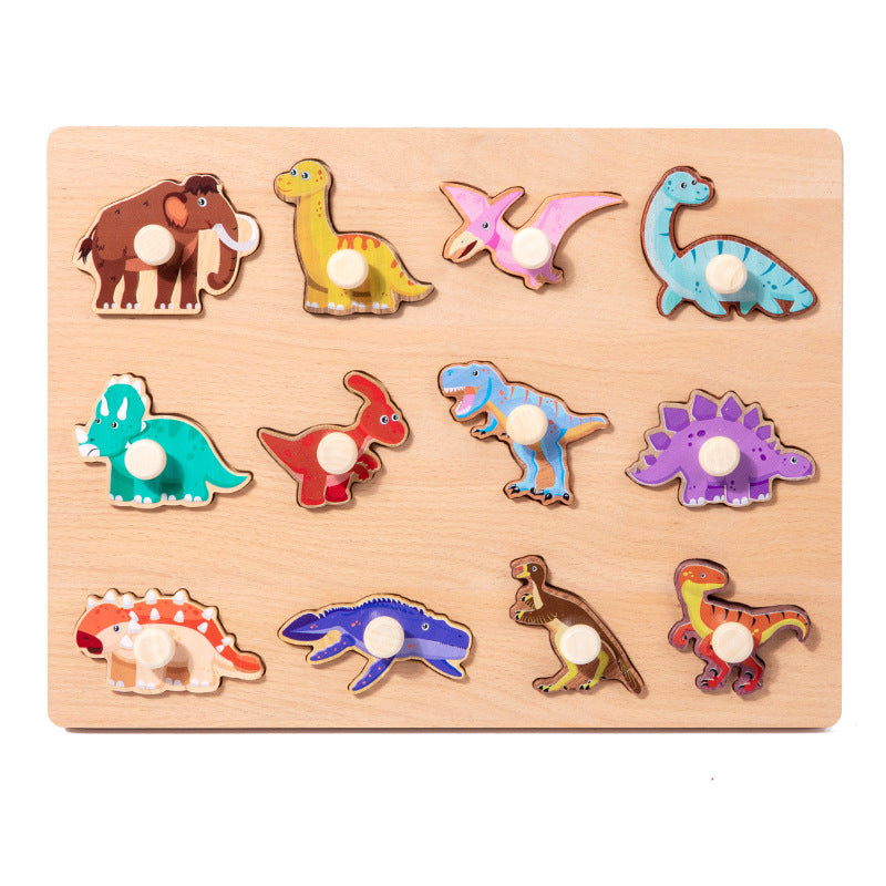 Montessori Wooden Shape Puzzle Toy