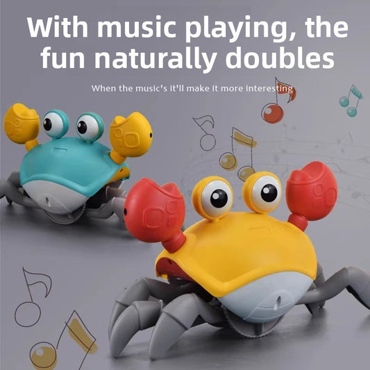 Electric crab toy