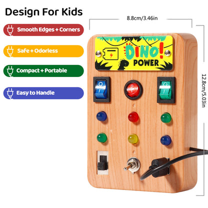 LED Montessori Busy Board