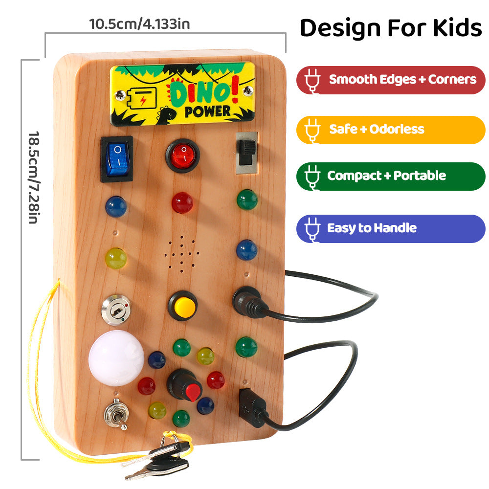 LED Montessori Busy Board