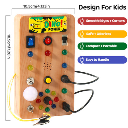 LED Montessori Busy Board