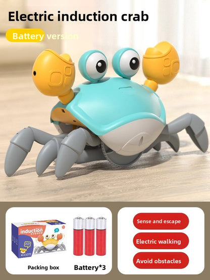 Electric crab toy