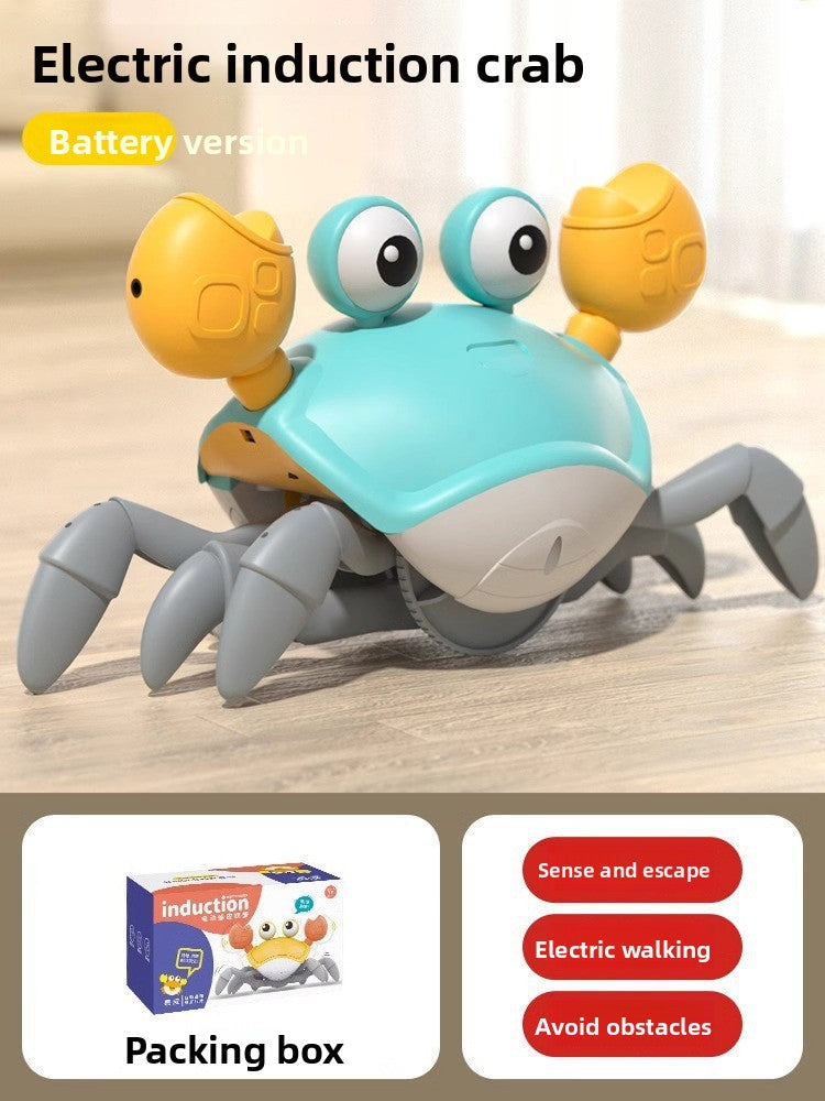 Electric crab toy
