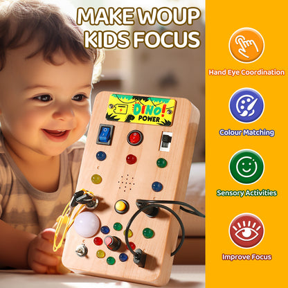 LED Montessori Busy Board