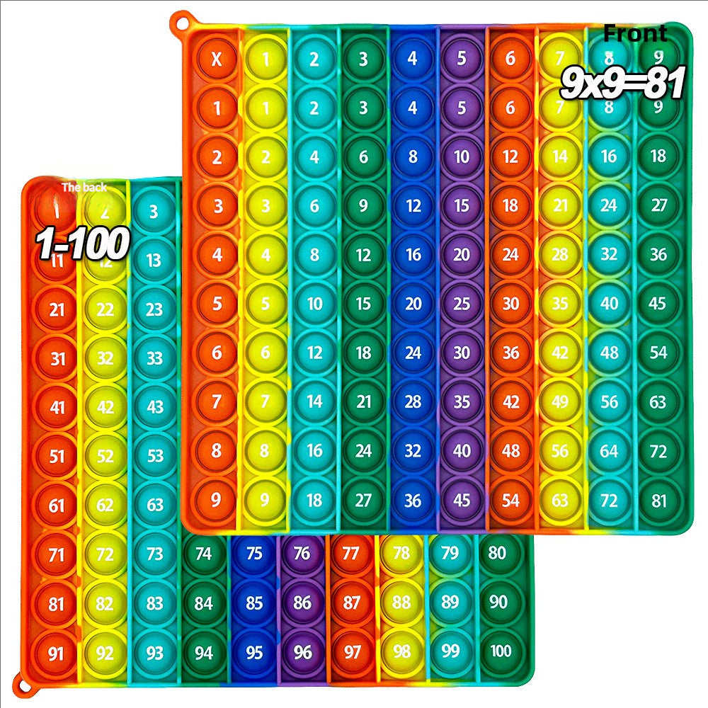 Math Multiplication Addition Pressing Educational Toys