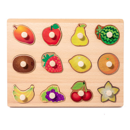 Montessori Wooden Shape Puzzle Toy