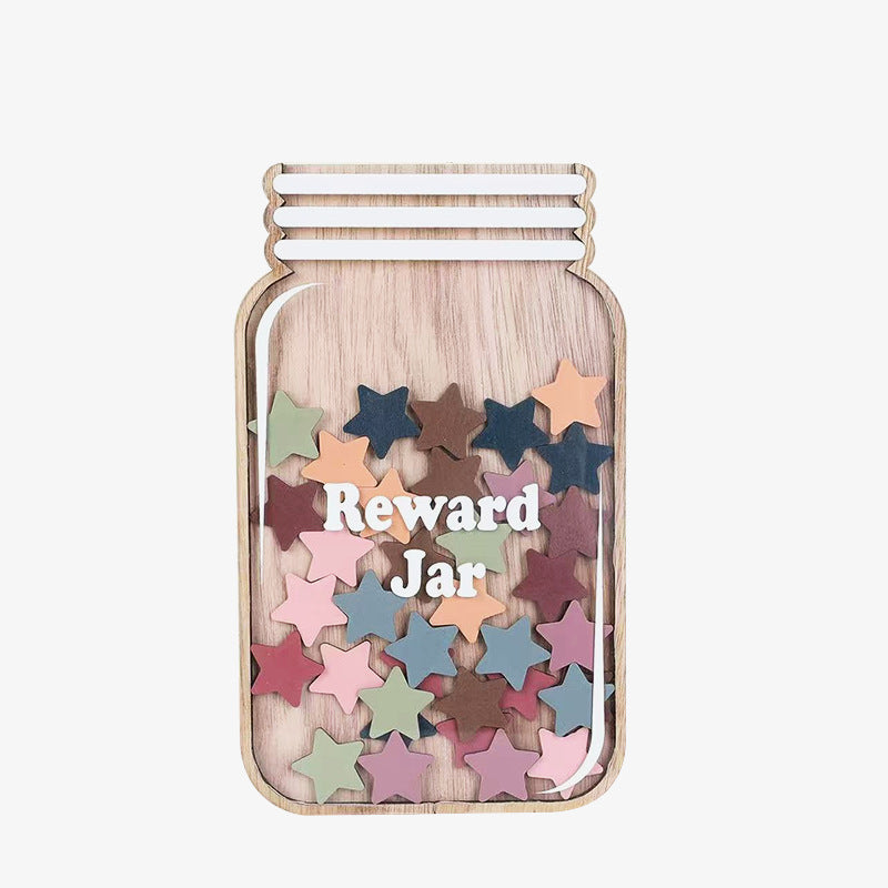 Wooden Children's Reward Jar