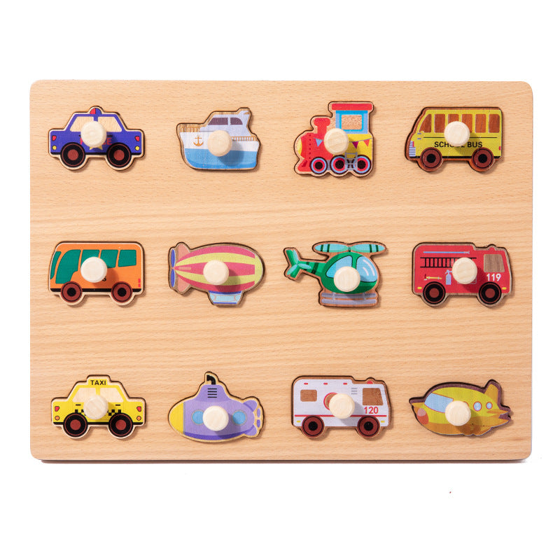 Montessori Wooden Shape Puzzle Toy
