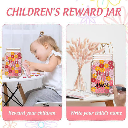 Wooden Children's Reward Jar