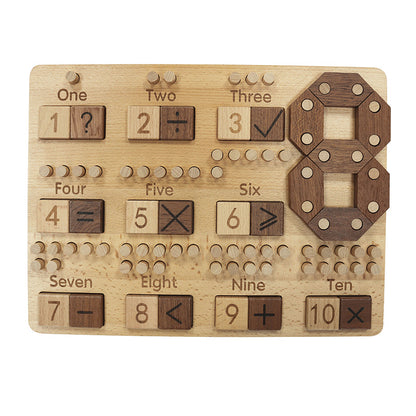 Montessori Wooden Shape Puzzle Toy